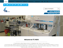 Tablet Screenshot of itcindia.org